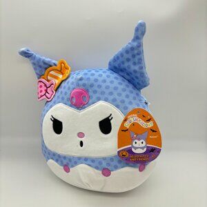 Squishmallows Hello Kitty Friends 8” KUROMI Halloween Holiday Stuffed Plush Toy